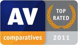 AV-Comparatives TOP5 rated